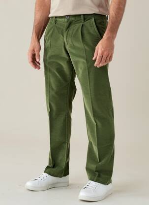 Pantalon chino poches taille normale vert FARAH VINTAGE homme