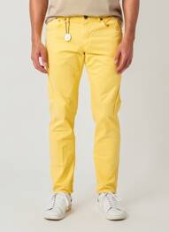 Pantalon slim stretch taille normale jaune IMPERIAL homme