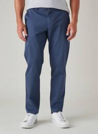 Pantalon chino stretch taille normale bleu XAGON MAN homme