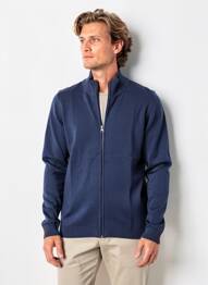 Gilet manches longues manches longues bleu S.OLIVER homme