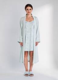 Nuisette/combinette stretch bleu ARTHUR femme