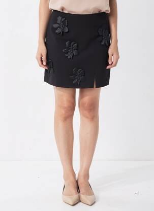 Jupe courte doublure noir Y.A.S femme