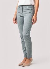 Pantalon slim poches bleu SANDWICH femme