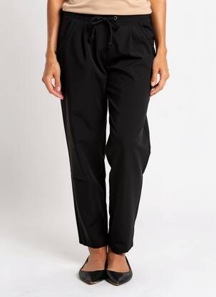 Pantalon droit stretch taille normale noir JDY femme