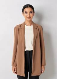 Blazer manches longues marron JDY femme