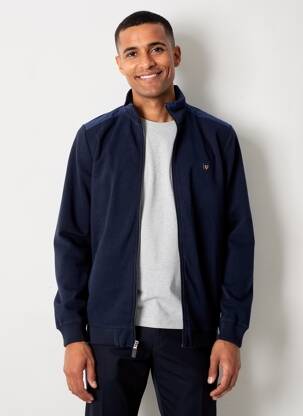 Veste casual resserrée sur le bas bleu STIL PARK homme