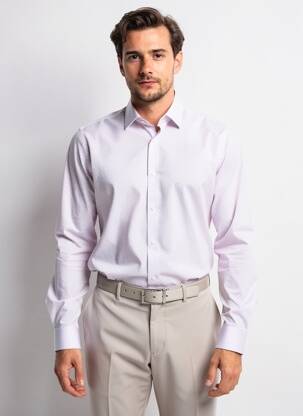 Chemise manches longues imprimé fantaisie blanc STRELLSON homme