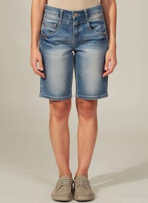 Bermuda taille normale taille normale bleu CREAM femme