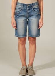 Bermuda taille normale taille normale bleu CREAM femme