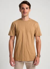 T-shirt coupe droite manches courtes marron WHITE STUFF homme
