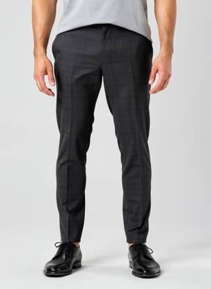 Pantalon slim taille à pinces taille normale gris STRELLSON homme