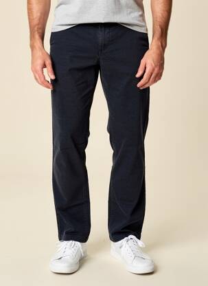 Pantalon chino stretch taille normale bleu TELERIA ZED homme