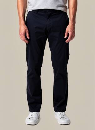 Pantalon chino stretch taille normale bleu TELERIA ZED homme