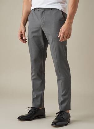 Pantalon slim tissage chiné taille normale gris STRELLSON homme