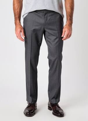 Pantalon slim tissage chiné taille normale gris STRELLSON homme
