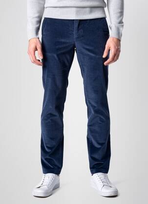 Pantalon chino stretch taille normale bleu TELERIA ZED homme