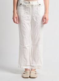 Pantalon flare taille normale taille normale beige PHILDAR femme