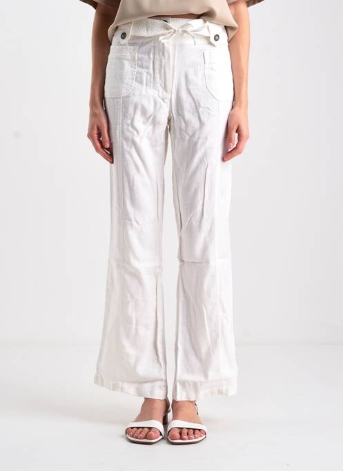 Pantalon flare taille normale taille normale beige PHILDAR femme