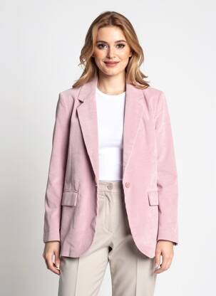 Blazer manches longues rose CREAM femme