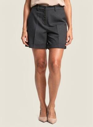 Short taille à pinces taille normale gris C'EST BEAU LA VIE femme
