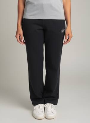 Jogging slim taille normale noir EMPORIO ARMANI femme