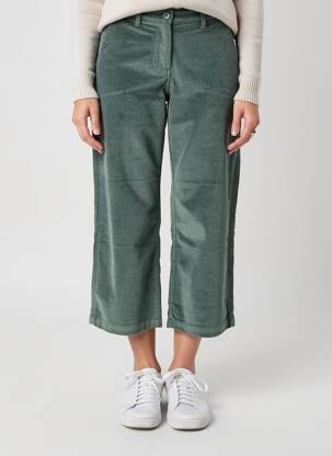 Pantalon 7/8 stretch taille normale vert SAINT JAMES femme