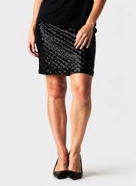 Jupe courte doublure noir ARTLOVE femme
