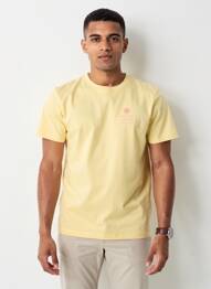 T-shirt coupe cintrée manches courtes jaune STREET ONE homme