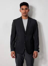 Blazer coupe cintrée noir NINO LORETTI homme