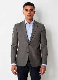 Blazer tissage chiné gris NINO LORETTI homme