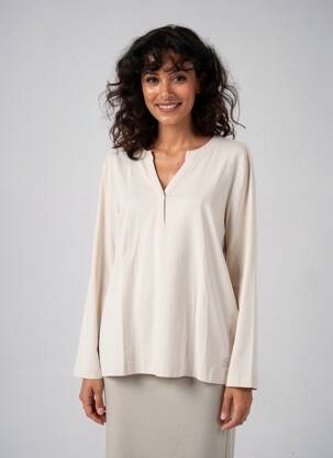 T-shirt manches longues manches longues beige CECIL femme