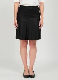 Jupe courte coupe droite noir STREET ONE femme