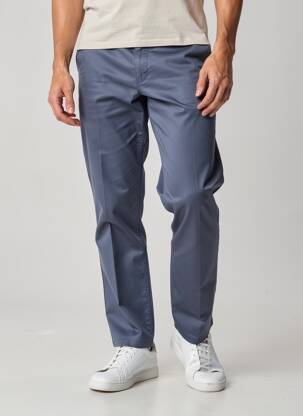 Pantalon chino stretch taille normale bleu CELIO homme