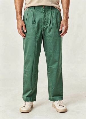 Pantalon chino tissage popeline taille normale vert RALPH LAUREN homme
