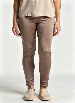 Legging tissage jersey marron DAMART femme