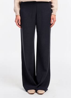 Pantalon large taille normale taille normale bleu TOMMY HILFIGER femme