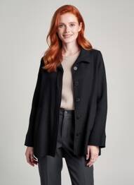 Veste casual poches noir BANDITAS FROM MARSEILLE femme