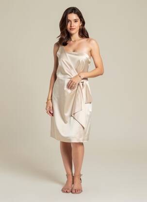 Robe mi-longue sans manche sans manche or RALPH LAUREN femme