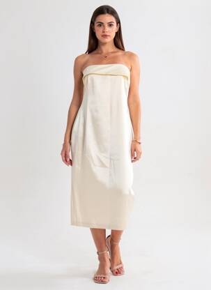 Robe mi-longue sans manche sans manche or RALPH LAUREN femme