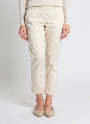 Pantalon 7/8 stretch taille normale beige SPORTALM femme