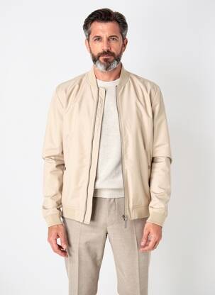 Blouson poches beige TERRITOIRE D'HOMME homme
