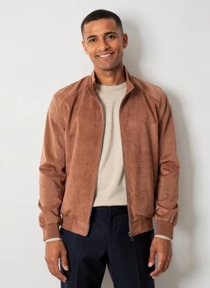 Blouson poches marron TERRITOIRE D'HOMME homme