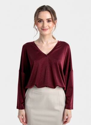 T-shirt manches longues manches longues rouge PAKO LITTO femme