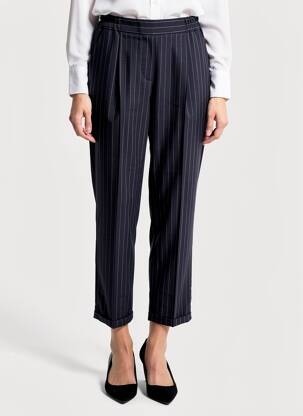 Pantalon 7/8 taille élastique noir PAKO LITTO femme