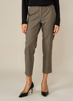 Pantalon 7/8 taille élastique taille normale beige DIEGA femme