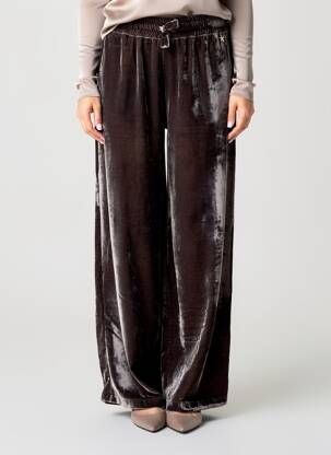 Pantalon large poches taille normale vert SOUVENIR femme