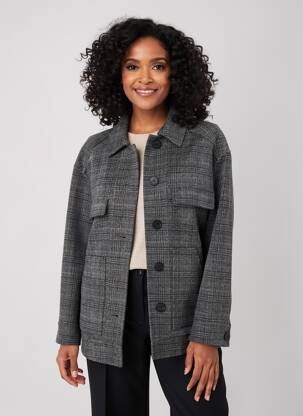 Veste casual poches gris VANESSA BRUNO femme