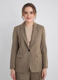 Blazer poches marron POMANDERE femme