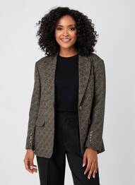 Blazer poches marron MARGAUX LONNBERG femme