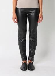Legging tissage simili-cuir taille normale noir ARTLOVE femme